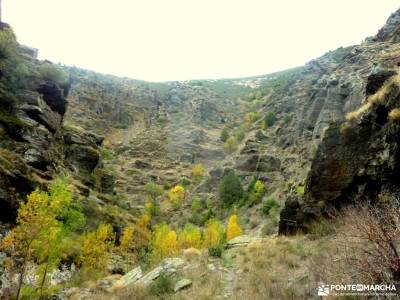 Valle de los Milagros-Cueva de la Hoz; madrid excursiones excursiones programadas senderismo trekkin